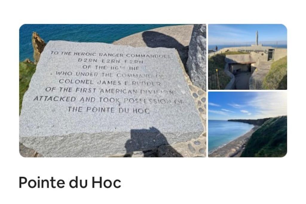 Au Coeur D'Omaha Beach- Colleville-Sur-Mer- Gite 2 Buitenkant foto