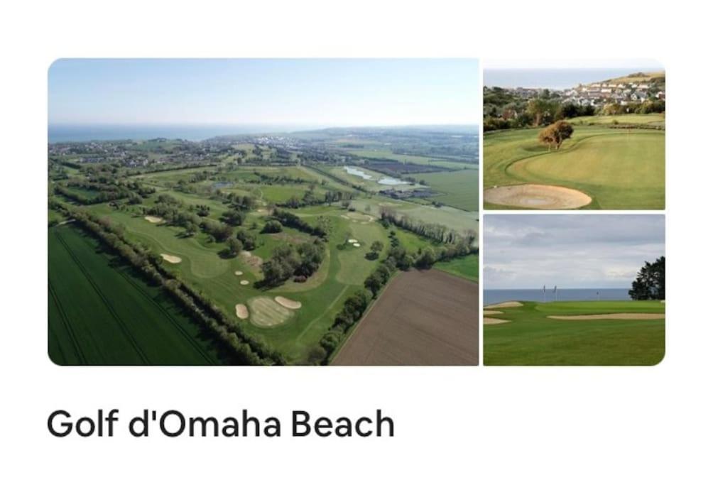 Au Coeur D'Omaha Beach- Colleville-Sur-Mer- Gite 2 Buitenkant foto